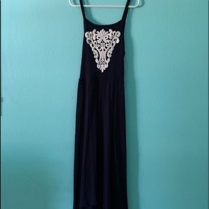 Navy blue dress